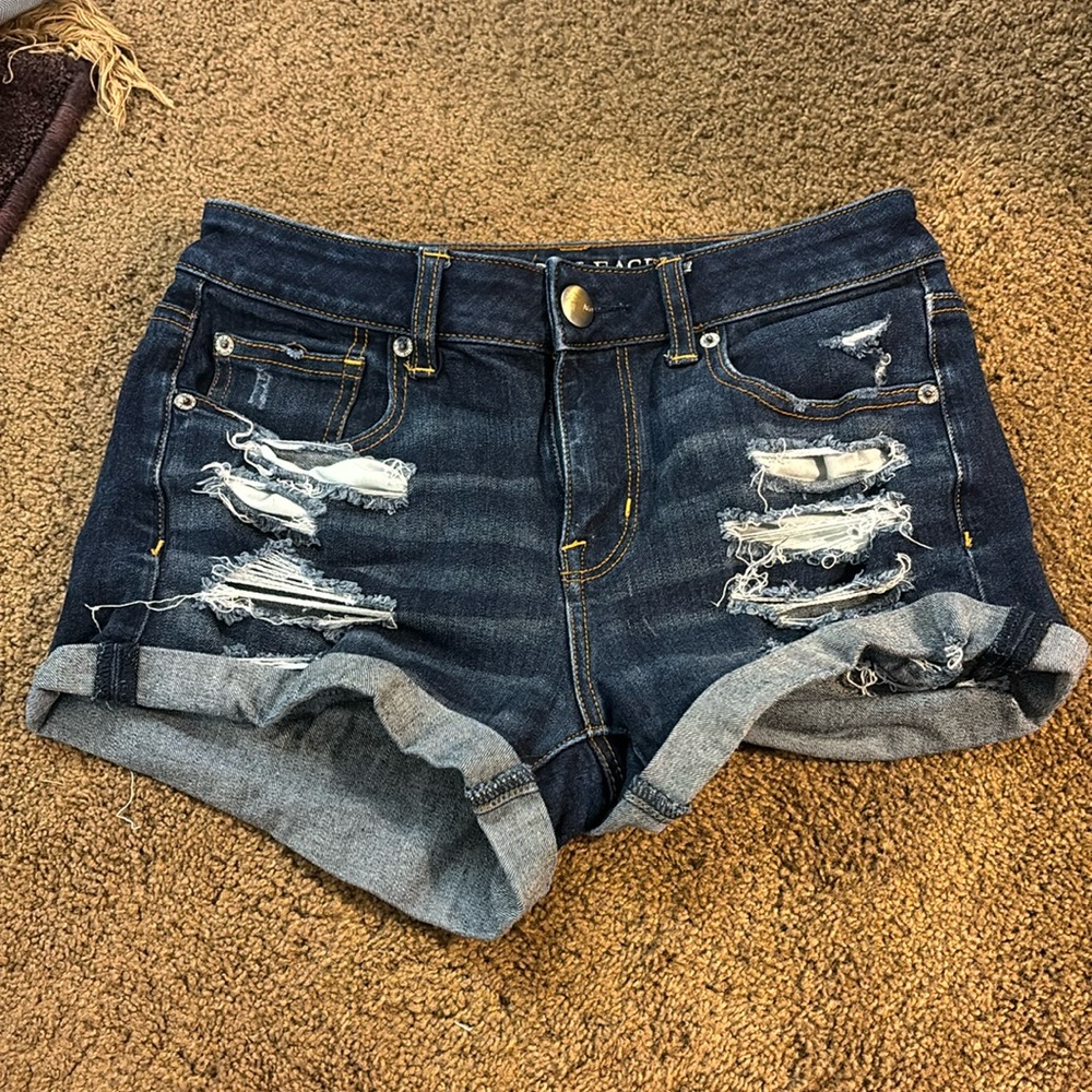 American eagle denim shorts